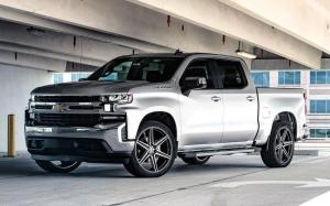 Chevrolet Silverado Double Cab on Vossen Wheels (HF6-2) 2019 года